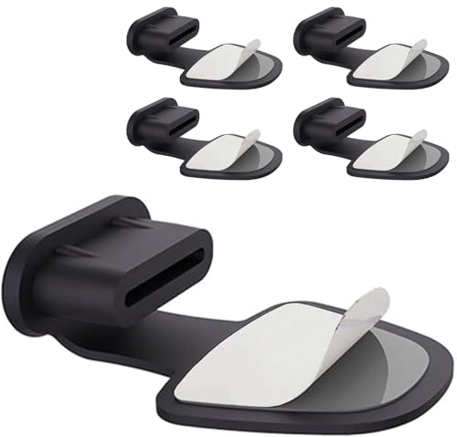 5Pcs USB C Dust Plug Silicone Detachable Adhesive Anti-Lost Anti Dust Plug Cover Compatible with iPhone 17/16/15 Galaxy S25/S24/ Note 20/ Z Fold6/ Pixel 9 Moto Edge+ Type C Port Device
