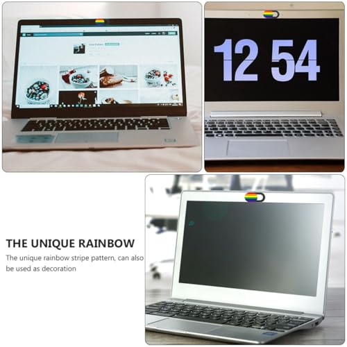 Homoyoyo 3 Pieces Webcam Cover Slide for Laptop and Tablet Privacy Protection Computer Camera Covers Ultra-Thin Sliding for Data Security