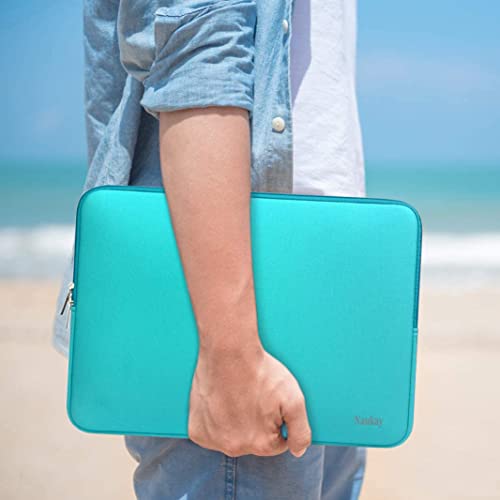 Laptop Case 14 Inch, Resistant Neoprene Laptop Sleeve/Notebook Computer Pocket Case/Tablet Briefcase Carrying Bag for 14 inch HP, Lenovo, Asus Notebook, Ultrabook, Blue - color: Blue, size: 14 inch