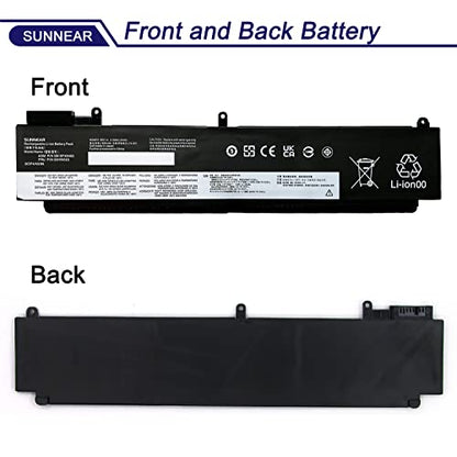 00HW023 00HW022 Laptop Battery for Lenovo ThinkPad T460S T470S | 11.4V 24Wh 2065mAh; P/N: 00HW036 SB10F46474 00HW037 SB10F46475 SB10F46461 SB10F46460 - size: 11.73*3.27*1.50 inches 00HW023
