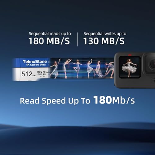 256GB Camera MicroSDXC TF Memory Card with Adapter 1 Pack | 180MB/s Read 130MB/s Write UHS-I C10 U3 V30 A2 4K/5K UHD for GoPro DJI Insta360 Dash Cams Security Cameras Drone - size: Camera 256GB