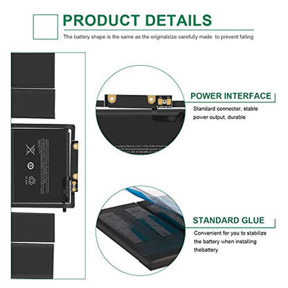 Fancy Buying MacBook pro A1819 A1706 Replacement Battery for MacBook Pro 13 inch A1706 Late 2016 Mid 2017, EMC 3071, EMC 3163 Laptop Battery NO. MPDK2LL/A, MPXW2LL/A, MPXX2LL/A, MQ002LL/A - size: 9.33*4.2*0.28inch A1706
