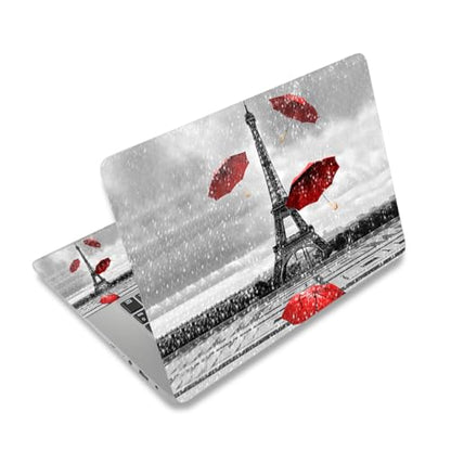 12 13 14 15 15.4 15.6 Inches Laptop Skin Sticker Decal Universal Netbook Skin Sticker Reusable Soft Notebook Art Protector Cover Decal, Paris Tower - color: Paris Tower