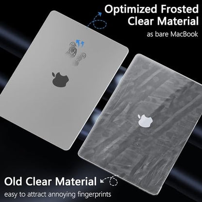 Batianda CrystalMist Case for MacBook Neo 13 Inch 2026, Frosted Grey | 4-in-1 Bundle Official Color Matched, Frosted Translucent Shell, Anti-Fingerprint Matte Finish, Slim Lightweight Protection - color: Matte Grey