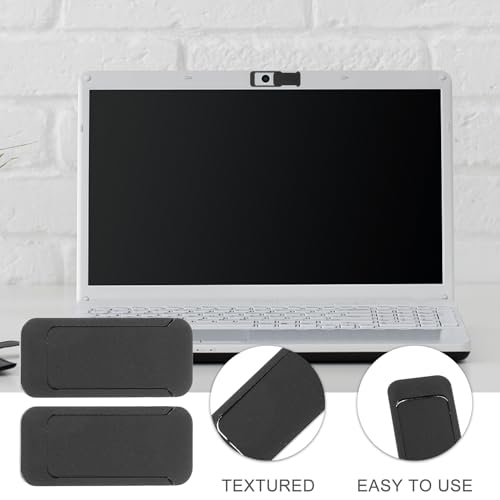ARTIBETTER Laptop Camera Cover Slide 2 Pack Privacy Webcam Cover with Strong Adhesive for Pc Notebook Ultra-Thin 1.38X0.59In Privacy Slider