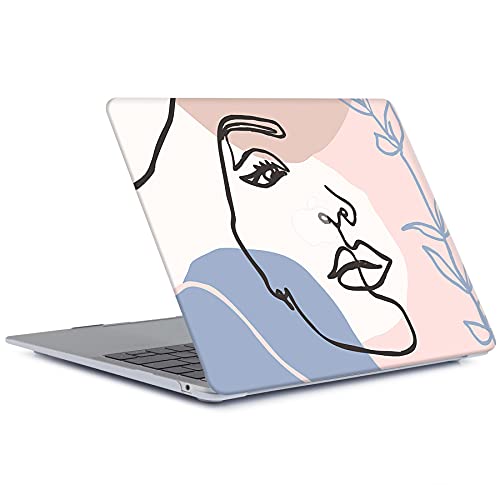 Laptop Case Compatible with MacBook Pro 13 inch with CD-ROM Model: A1278(Old Version 2012/2011/2010/2009/2008), Protective Plastic Hard Shell Case Cover & Keyboard Skin - Girl Pattern 1 - color: Girl Pattern 1, size: A1278(Pro 13 w/CD-ROM 2008-2012)
