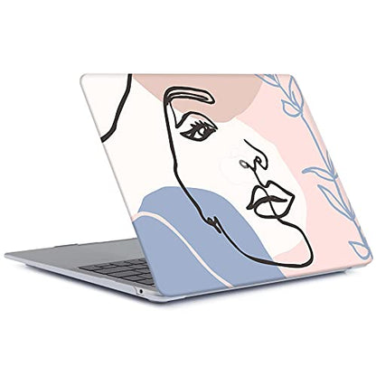 Laptop Case Compatible with MacBook Pro 13 inch with CD-ROM Model: A1278(Old Version 2012/2011/2010/2009/2008), Protective Plastic Hard Shell Case Cover & Keyboard Skin - Girl Pattern 1 - color: Girl Pattern 1, size: A1278(Pro 13 w/CD-ROM 2008-2012)