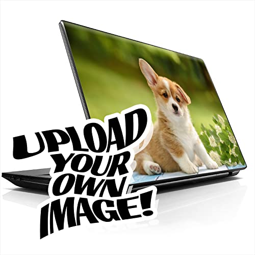 Custom Laptop Skin Upload Your Own Design - Decal Vinyl for 12" 13" 13.3" 14" 15" 15.4" 15.6 inch Laptops