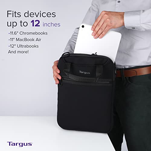 Targus 12” Vertical Slipcase with Hideaway Handles - TSS912 (Pack of 5) - size: 12 inch (Pack of 5)