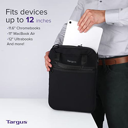 Targus 12” Vertical Slipcase with Hideaway Handles - TSS912 (Pack of 5) - size: 12 inch (Pack of 5)