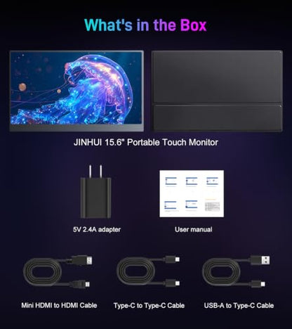 Portable Monitor (Dark Inky) - color: dark inky