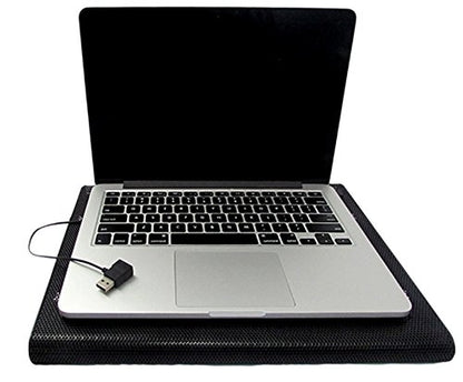 SANOXY USB Laptop Notebook Cooling Cooler Pad Fan (Black) - color: 2 Fan Black
