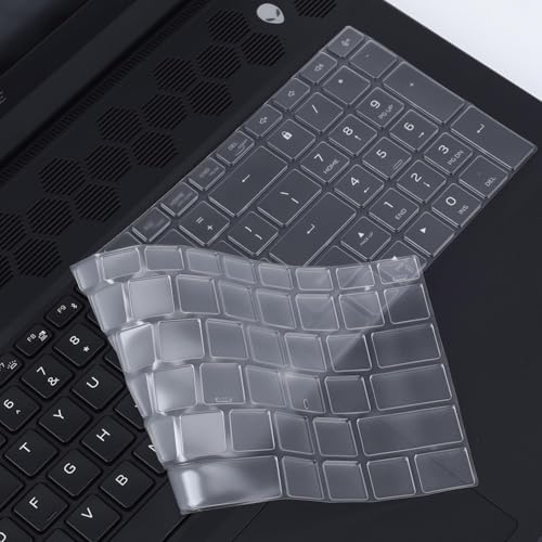 Keyboard Cover for 18" Dell Alienware 18 Area-51 AA18250 Gaming Laptop, Alienware 18 Area-51 Keyboard Skin Protector - TPU - size: AA18250