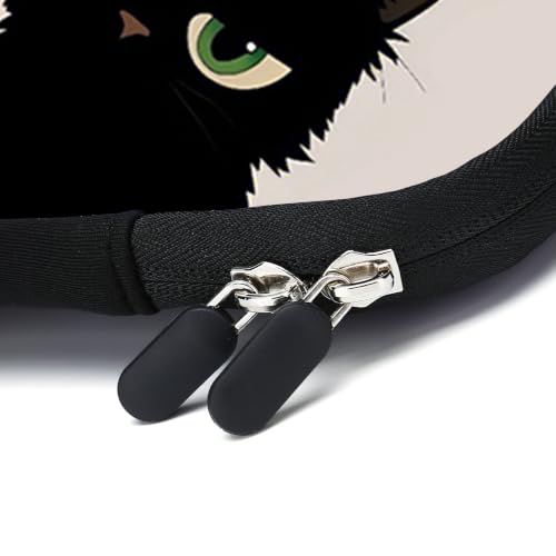 15Inch Laptop Sleeve Carrying Bag with Handle， Front Pocket for Placing Power Adapter and Mouse for men women - color: Cat-3