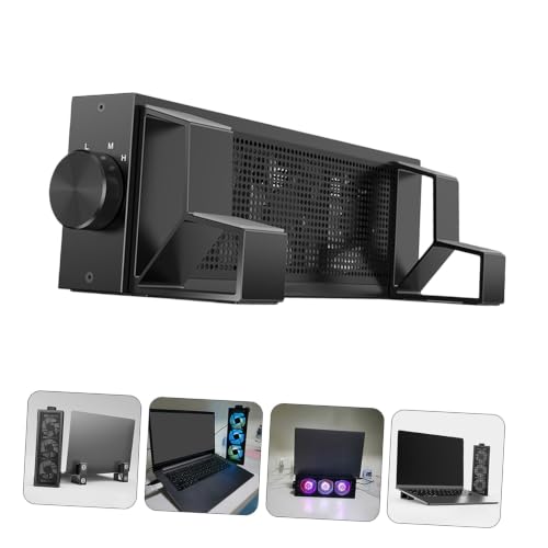 Level RGB Led Laptop Stand Desk Cooling Pad for Gaming Detachable Notebook Cooler Magnetic Fans