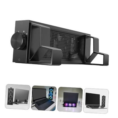 Level RGB Led Laptop Stand Desk Cooling Pad for Gaming Detachable Notebook Cooler Magnetic Fans