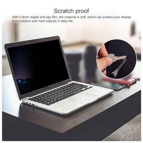 13.3 Inch Laptop Privacy Screen Shield for 16:9 Widescreen Display, Anti-Peeping Data Security Protective Film, Notebook Anti-Glare & Blue Light Blocking Filter, Reduce Eye Strain