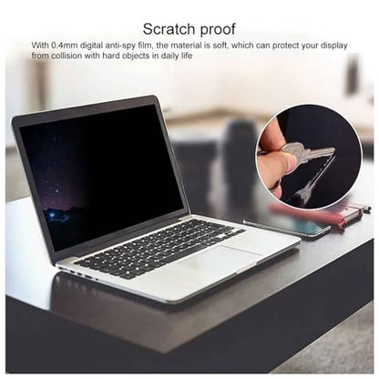 13.3 Inch Laptop Privacy Screen Shield for 16:9 Widescreen Display, Anti-Peeping Data Security Protective Film, Notebook Anti-Glare & Blue Light Blocking Filter, Reduce Eye Strain