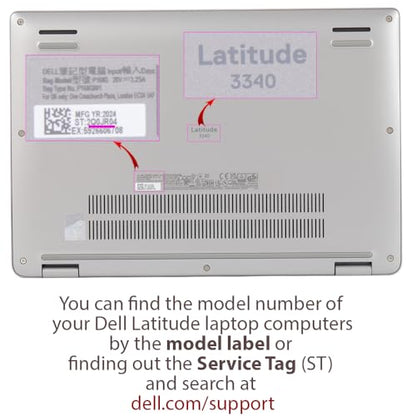 mCover Case ONLY Compatible with 2023-2024 13.3" Dell Latitude 3340 Series Laptop or 2-in-1 Windows Notebook Computer (NOT Fitting Any Other Dell Models) - Purple - color: Purple