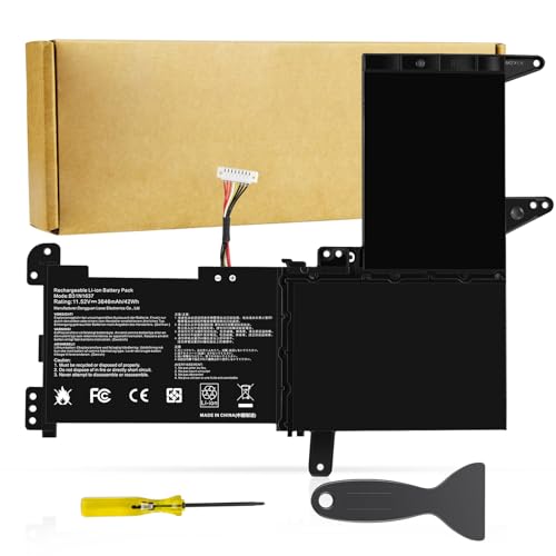 Futurebatt B31N1637 C31N1637 Laptop Battery Replacement for ASUS VivoBook X510 X510U X510UQ X510UA X510UAR X510UF S15 S510U S510UF S510UQ S510UN S510UR S510UA F510 F510U F510UA F510QA B31B12H B31BI9H - size: B31n1637 10.0 7.8 0.5 in
