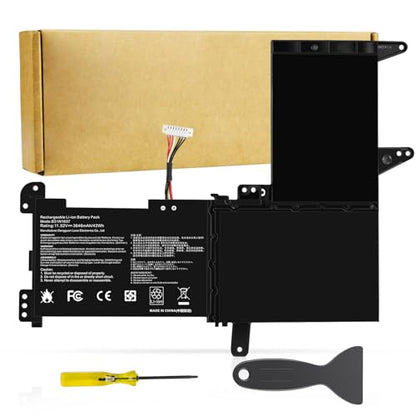 Futurebatt B31N1637 C31N1637 Laptop Battery Replacement for ASUS VivoBook X510 X510U X510UQ X510UA X510UAR X510UF S15 S510U S510UF S510UQ S510UN S510UR S510UA F510 F510U F510UA F510QA B31B12H B31BI9H - size: B31n1637 10.0 7.8 0.5 in