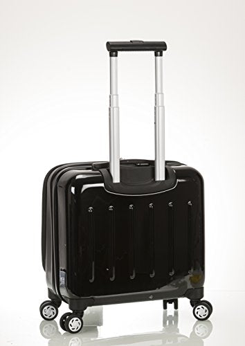 Rockland Revolution Hardside Rolling Computer Case, Carry-On, Black - color: Black