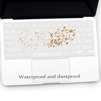 Keyboard Cover for 2026 New MacBook Neo 13 inch with Apple A18Pro Chip/A3404, MacBook Neo 13.0'' A18 Pro Accessory, US Layout Keyboard Skin-Clear - color: Clear