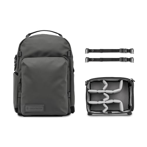 WANDRD PRVKE Pocket 21L V4 Photography Bundle – Compact Travel Camera Backpack with Essential Camera Cube and Laptop Sleeve - color: Black, size: 21L (Photography Bundle), style: Pocket