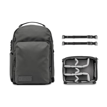 WANDRD PRVKE Pocket 21L V4 Photography Bundle – Compact Travel Camera Backpack with Essential Camera Cube and Laptop Sleeve - color: Black, size: 21L (Photography Bundle), style: Pocket