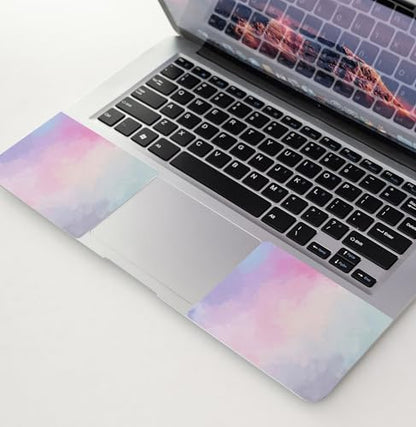Laptop Skin Sticker Decal 15-15.6 Inches, Universal Reusable Vinyl Sticker for 12.1 13 13.3 14 15.4 Inches Netbook/Notebook PC, Waterproof & Scratch-Resistant (Colorful Clouds) - color: Colorful Clouds