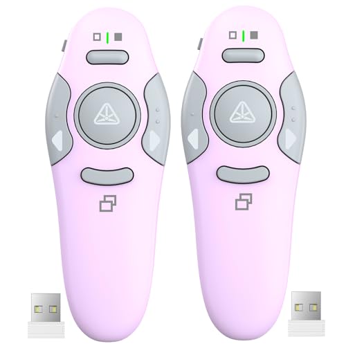 QUI Presenter Remote Bundle | One USB A Purple & One USB A Purple