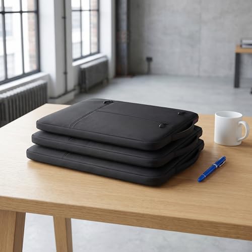 Laptop Office Bag Polyester Case Sleeve for Mate Book Think pad Office Bag-Black - color: Black