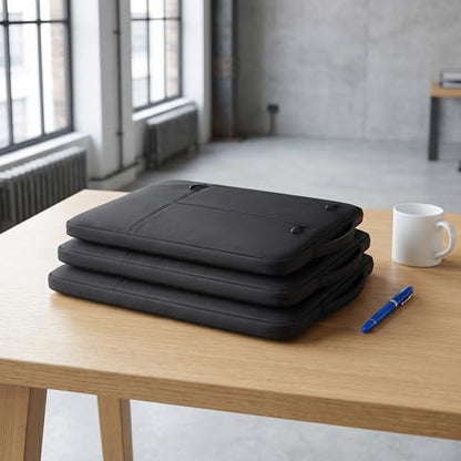 Laptop Office Bag Polyester Case Sleeve for Mate Book Think pad Office Bag-Black - color: Black