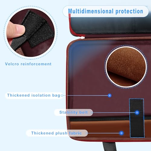 ZINZ Expandable Laptop Case 15.6 Inch Sleeve, Protective Carrying Case Compatible with MacBook Neo 16", MacBook Pro 16"/15.4", Dell XPS 16" and Most 15" 15.6" 16" Notebook，B01RD01 - color: B01rd01, size: 15-16"