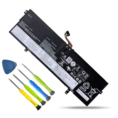L21M4PE3 L21B4PE2 Laptop Battery for Lenovo IdeaPad Yoga 7 16IAP7 | 14IAL7 14ARB7 82QG 82QF Series L21L4PE0 SB11F38368 5B11F38367 15.36V 71Wh 4623mAh - size: 11.02*4.13*0.20inch L21M4PE3