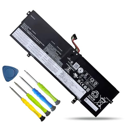 L21M4PE3 L21B4PE2 Laptop Battery for Lenovo IdeaPad Yoga 7 16IAP7 | 14IAL7 14ARB7 82QG 82QF Series L21L4PE0 SB11F38368 5B11F38367 15.36V 71Wh 4623mAh - size: 11.02*4.13*0.20inch L21M4PE3