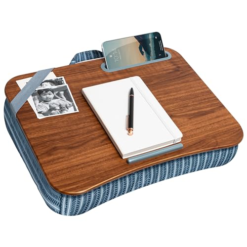 LAPGEAR Designer Lap Desk – Arrow Stripes, 2-Pack with Storage Basket - color: Arrow Stripes, size: 2-Pack Lap Desks + Basket