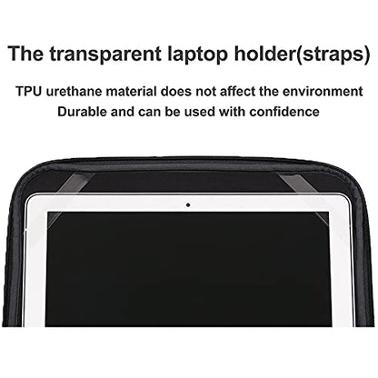 Laptop Sleeve 16 Inch Foldable Slim Case Lightweight Bag Notebook Computer Carrying Flip Cover (Red) - color: Red, size: 16 Inch