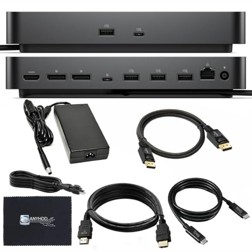 Dell Pro Dock WD25 USB-C Docking Station – 100W Power, Dual 4K Display Support, Includes Anyhdd HDMI, DisplayPort and C to C Cable, 3 Year Warranty - style: Dell Pro Dock WD25
