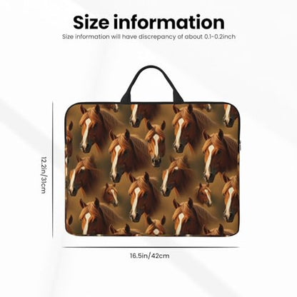 Laptop Case 14 Inch, Soft Shockproof Laptop Sleeve with Handle, Protective Bag - color: Pattern (672)
