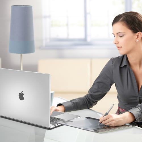 ProCase Slim case for MacBook Pro 16 Inch -Crystal | Translucent Hard Shell Shockproof Cover for 2026 2025-2021 MacBook Pro M5 M4 M3 M2 M1 Pro/Max - color: Crystal