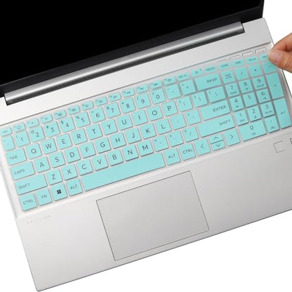 Keyboard Cover for HP 250 255 G10 15.6", HP Laptop 15.6" 15-fc 15-fd Series 15t-fd100 15z-fc000 15-fc0025dx 15-fc0245dx 15-fc0093dx 15-fd0023dx 15-fd0005dx 15-fd0883nr 15-fd0083wm 15-fd0083wm fd0127dx - color: Hotblue