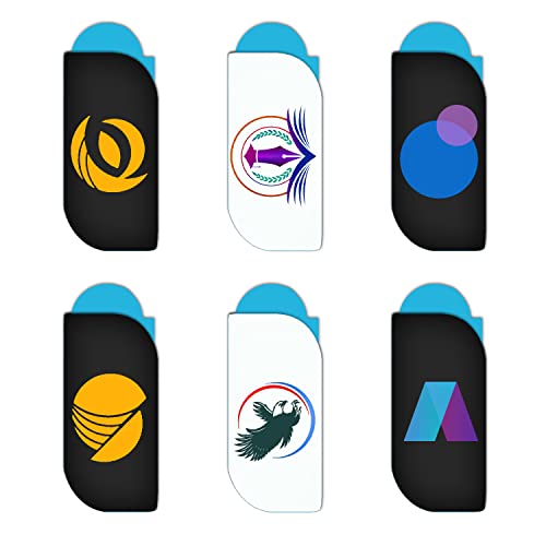 100PCS Custom Bulk Laptop Camera Cover Slide Personalized Webcam Cover Logo Text Computer Phone MacBook Privacy Cover Slide Promotion Items Promption Gift (Shape 1) - size: Shape 1