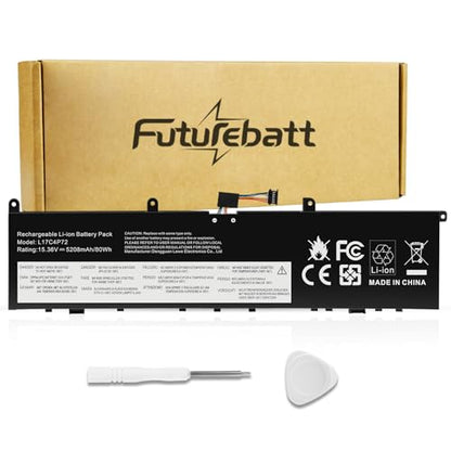 Futurebatt L17C4P72 Laptop Battery Compatible with Lenovo ThinkPad X1 Extreme 1st Gen/2nd Gen ThinkPad P1 1st/2nd Gen Series L17M4P72 01AY968 01AY969 L18M4P71 01YU911 5B10V98091 SB10Q76929 SB10Q76928 - size: L17C4P72