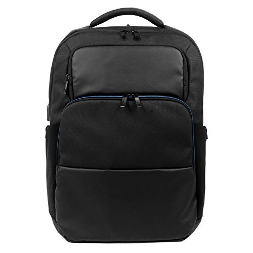 Tanka Martin 17 Inch Laptop Backpack. Professional Business Commuter Bag for Office Work College Campus. TSA Airline Travel Underseat Personal Carry On. USB Charging, Anti-Theft RFID. Men Women, Black - color: Black, size: 17.3 Inch