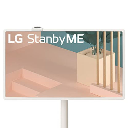 LG 27-Inch Class StanbyMe 1080p-Portable Touch-Screen-Monitor 27ART10AKPL, Built-in Battery, Full Swivel Rotation, 60Hz Refresh Rate, Calming Beige - style: StanbyMe