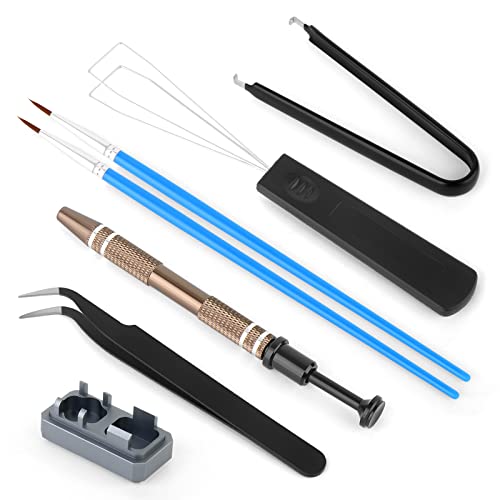 RUNJRX Keyboard Lube Kit with Switch Opener Tweezers for Custom Keyboard, Keyboard Lube Tools - style: Lube Kit-A