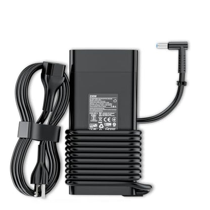 230W Laptop Charger for HP Omen Gaming Victus Envy AC Power Supply Adapter | Fit for HP ZBook Fury Studio 15 16 17 G7-G11, M85389-001 M35733-001 TPN-LA10, Fast Charging 19.5V 11.8A Blue Tip