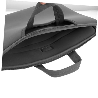 Laptop Carrying Tote Handheld Bag Laptop Protector for Business Travel Storage Double Zippers Scratch-resistant for Women and Men