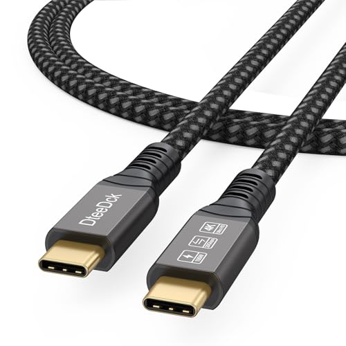 USB C Monitor Video Cable 3Ft, 4K@144Hz Display/20Gbps Data Transfer/100W Fast Charging USB Type C Cord USBC 3.2 Gen 2 for Docking Station Laptop Phones Monitor and More - size: 3ft